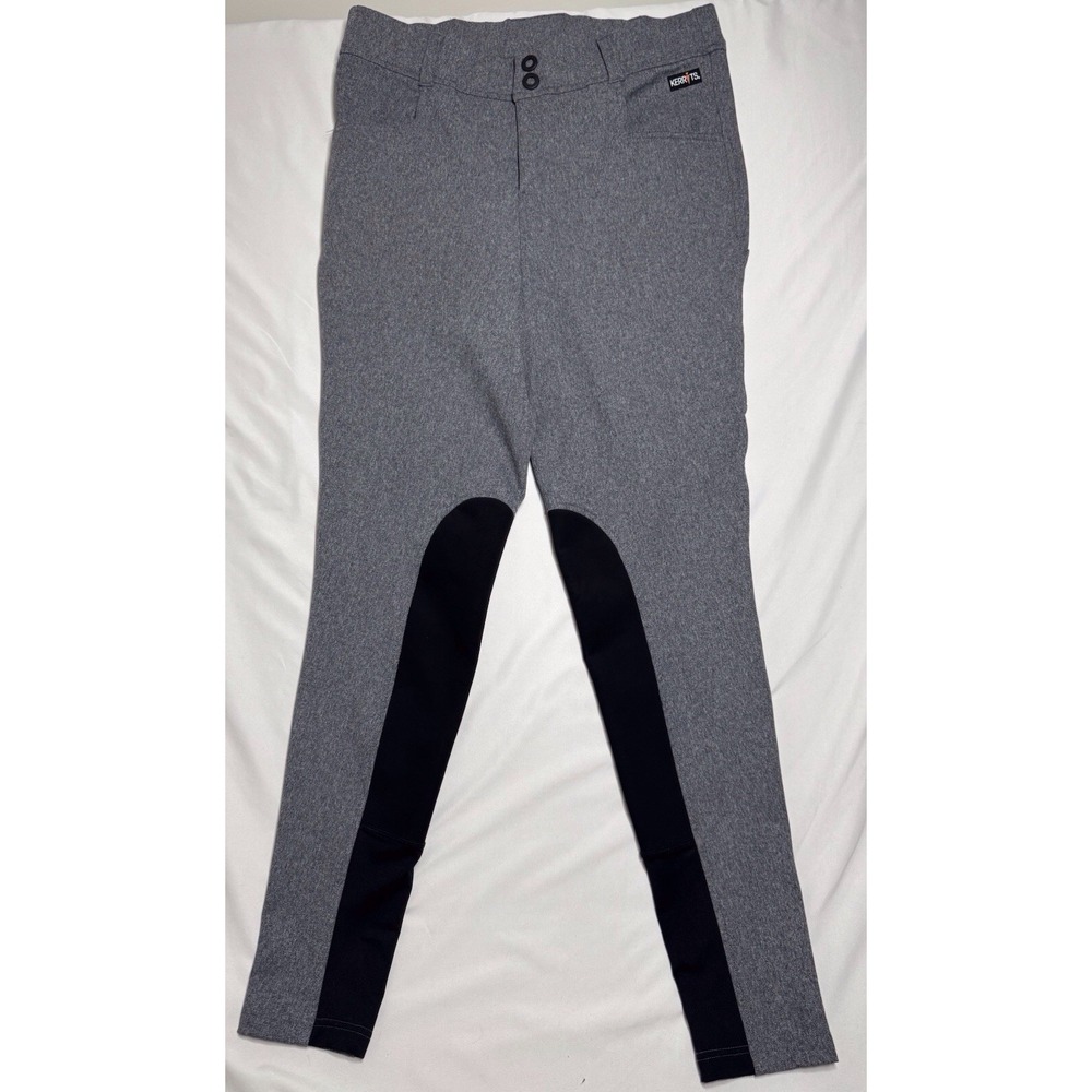 Kerrits Knee Patch Winter Cargo Riding Breeches Tights Women's‎ XL Equestrian